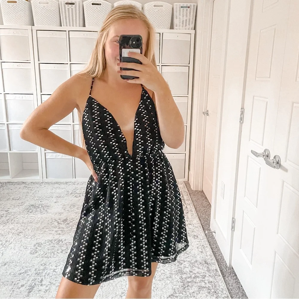 Superdown Marie Sequin Dress